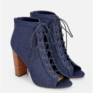 Just Fab "Dione" Denim Shootie